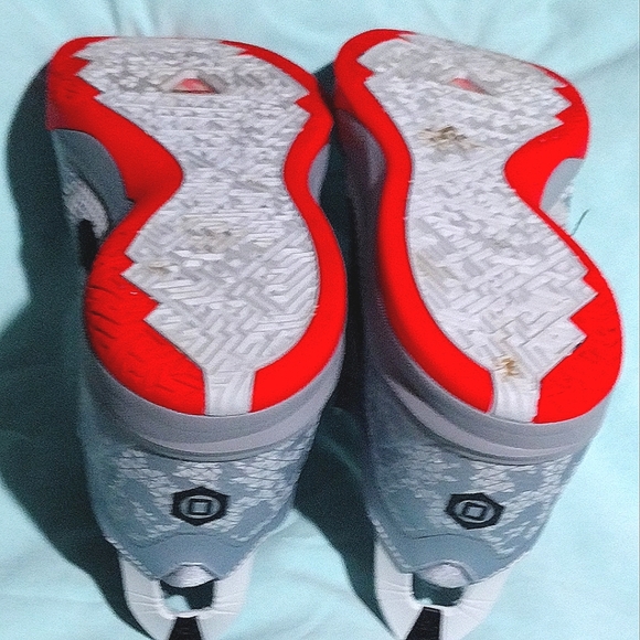 Nike Zoom Crusaders, Silver/black/red, in excellent condition, Men's 13 - Picture 3 of 12